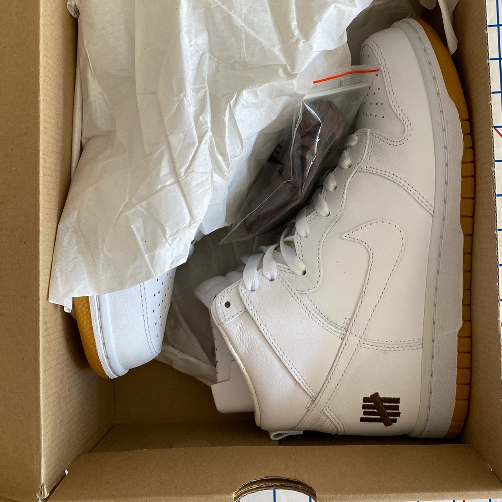 2013 Nike Dunk High UNDFTD BringBackPack White 6.5